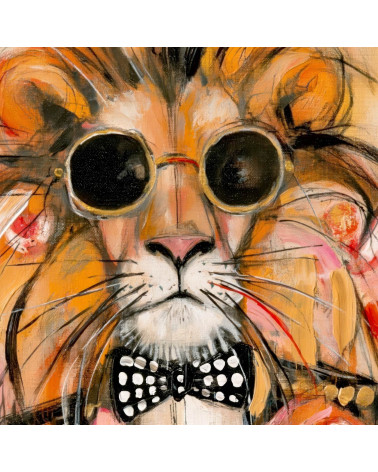 Casino Lion 04 – Löwe mit schwarzer Brille | Mamidu