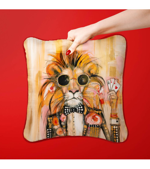 Casino Lion 04 – Löwe mit schwarzer Brille | Mamidu
