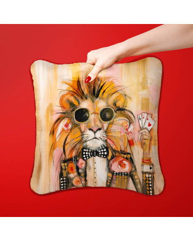 Casino Lion 04 – Löwe mit schwarzer Brille | Mamidu