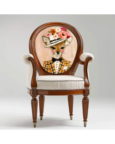 Dapper Fawn 02 – Rehkitz mit Rosenhut | Mamidu