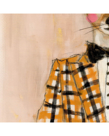 Dapper Fawn 02 – Rehkitz mit Rosenhut | Mamidu