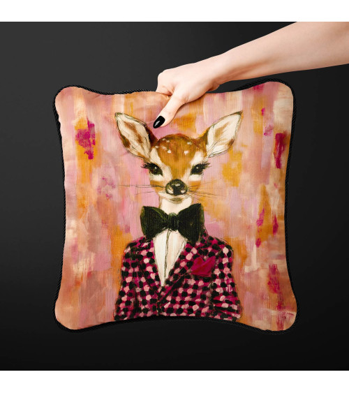 Dapper Fawn 03 – sarenka w pepitce z muszką | Mamidu