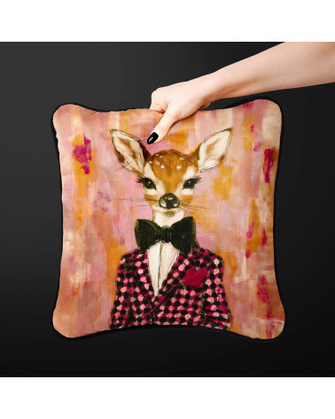 Dapper Fawn 03 – sarenka w pepitce z muszką | Mamidu