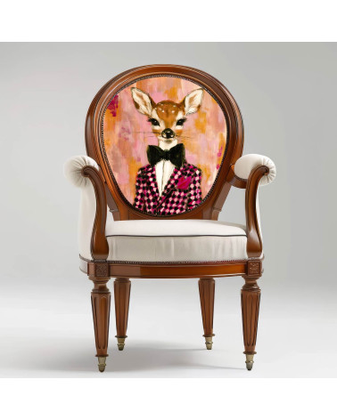 Dapper Fawn 03 – sarenka w pepitce z muszką | Mamidu