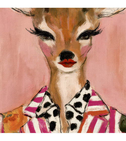 Dapper Fawn 04 – red-lipped doe fashion panel | Mamidu