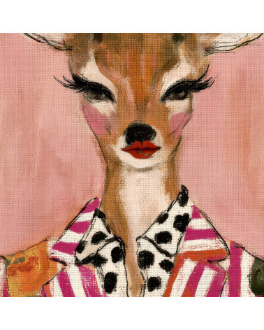 Dapper Fawn 04 – red-lipped doe fashion panel | Mamidu