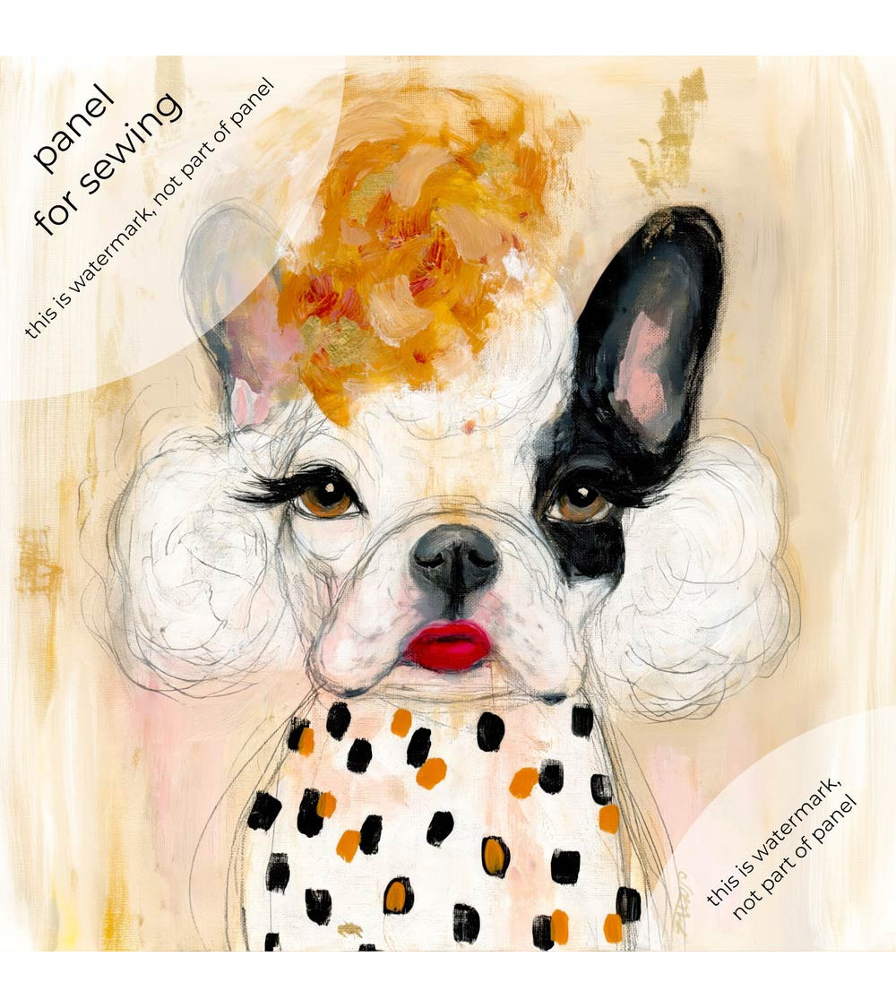 Glam Frenchie 01 – buldog z fryzurą pudla | Mamidu