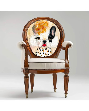 Glam Frenchie 01 – buldog z fryzurą pudla | Mamidu