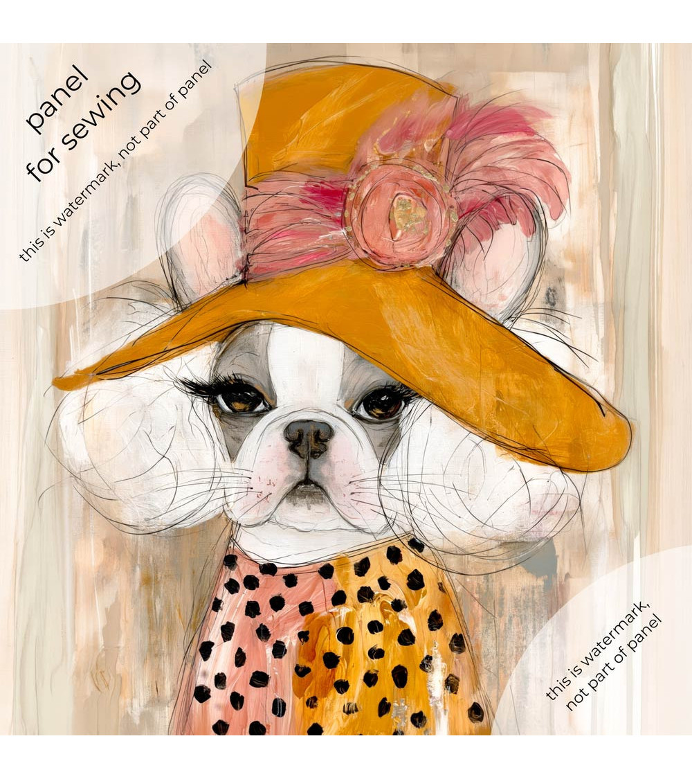 Glam Frenchie 03 – glam frenchie feathered hat | Mamidu