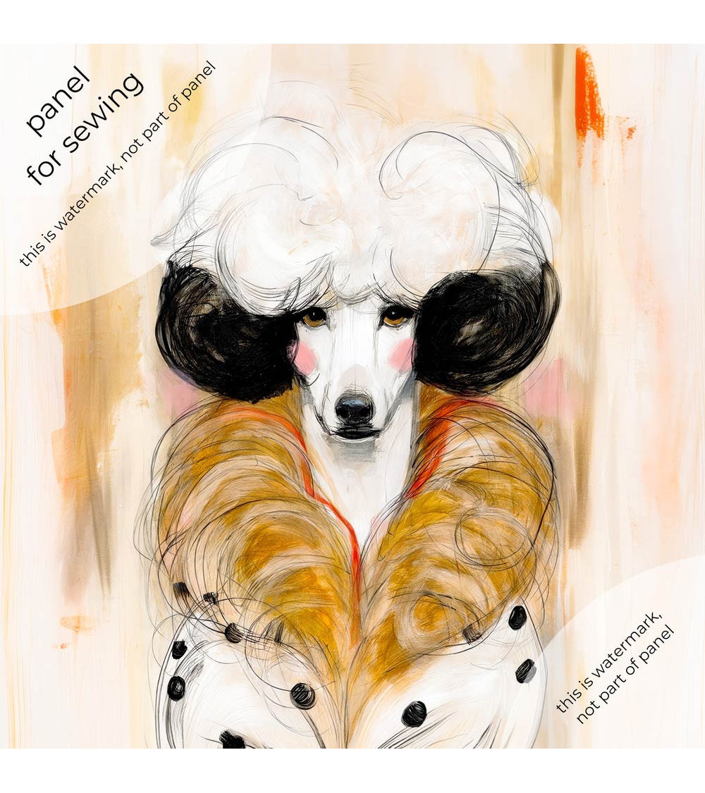 Glam Poodle 01 – glam poodle fur collar panel | Mamidu
