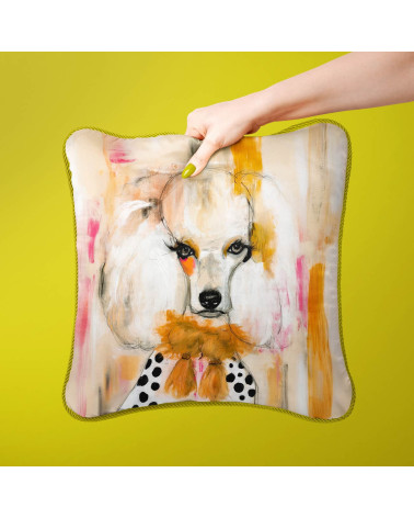 Glam Poodle 02 – glam poodle mustard stole | Mamidu