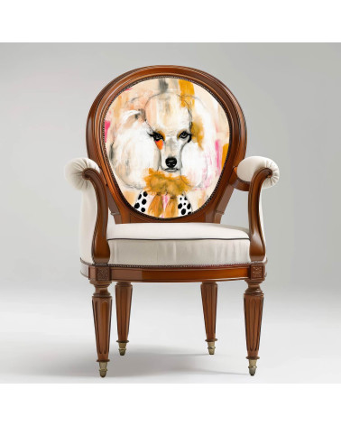 Glam Poodle 02 – glam poodle mustard stole | Mamidu