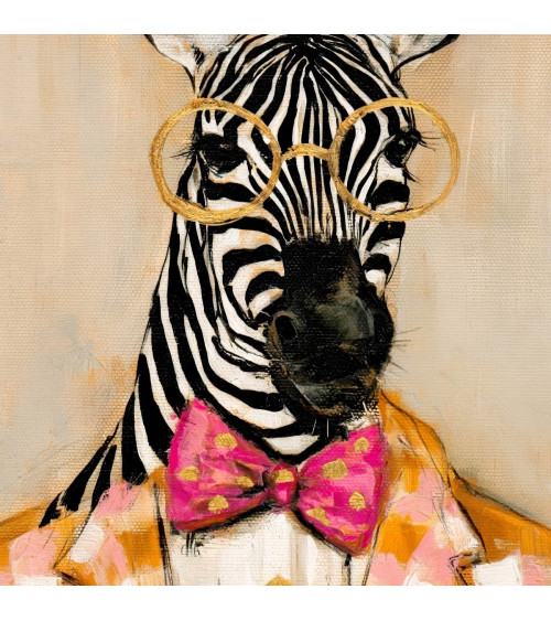 Dapper Zebra 02 – dapper zebra gold glasses | Mamidu