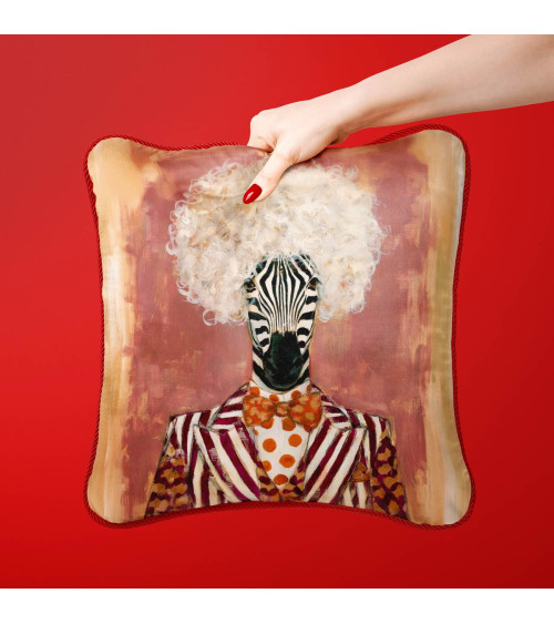 Dapper Zebra 04 – Zebra mit Lockenkopf | Mamidu
