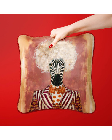 Dapper Zebra 04 – Zebra mit Lockenkopf | Mamidu
