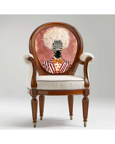Dapper Zebra 04 – Zebra mit Lockenkopf | Mamidu