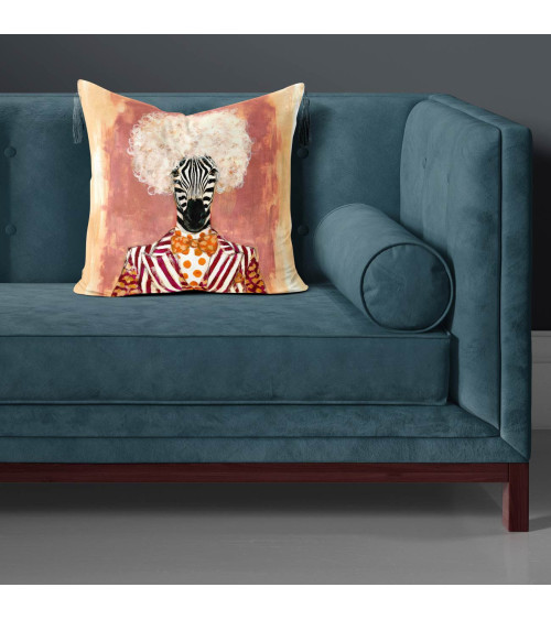 Dapper Zebra 04 – Zebra mit Lockenkopf | Mamidu