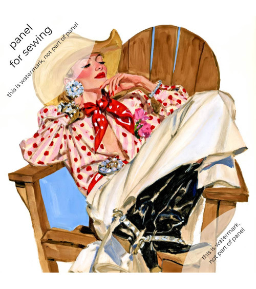 Retro Cowgirl 02 – cowgirl polka dot blouse | Mamidu