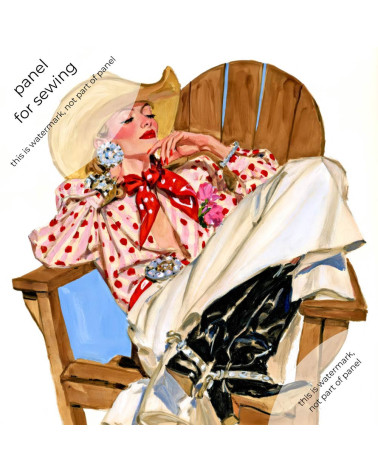 Retro Cowgirl 02 – Cowgirl in Punktebluse | Mamidu