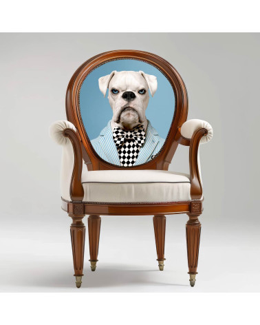 Dapper Boxer 01 – dapper boxer dog panel | Mamidu