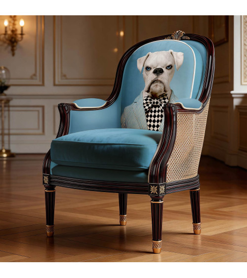 Dapper Boxer 01 – dapper boxer dog panel | Mamidu