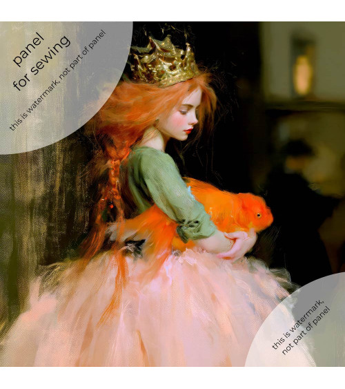 Goldfish Princess 01 – princess with goldfish panel | Mamidu