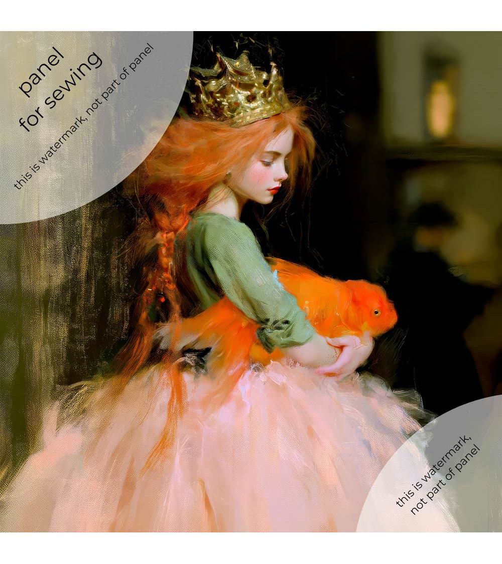 Goldfish Princess 01 – princess with goldfish panel | Mamidu