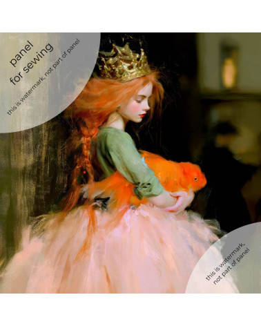 Goldfish Princess 01 – princess with goldfish panel | Mamidu