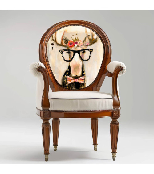 Crowned Moose 01 – crowned moose in glasses | Mamidu