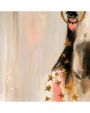 Crowned Moose 02 – Elch mit Rosenkrone | Mamidu