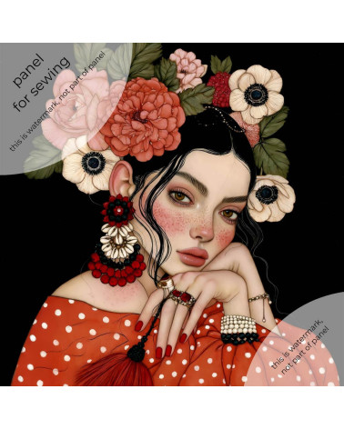 Anemone Belle 01 – woman with a flower crown | Mamidu