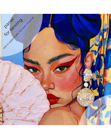 Fan Beauty 01 – kobieta z wachlarzem | Mamidu