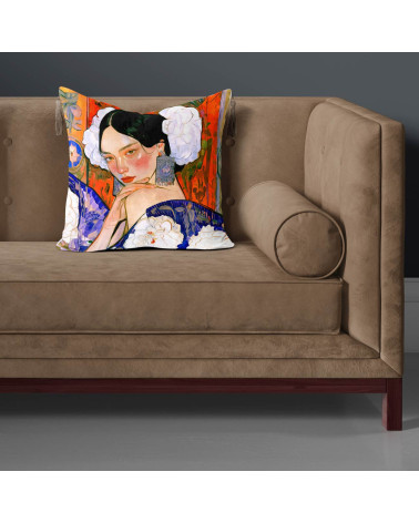 Garden Muse 03 – Frau mit Pfingstrose im Kimono | Mamidu