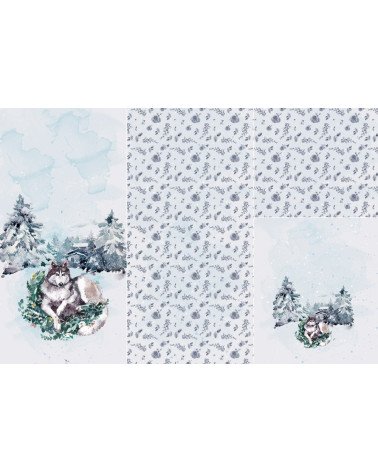 Panel for sleeping bag Winter husky