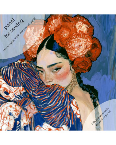 Garden Muse 05 – kobieta z chryzantemami | Mamidu
