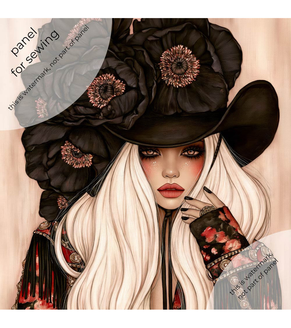 Gothic Cowgirl 03 – platinblondes Gothic-Cowgirl | Mamidu
