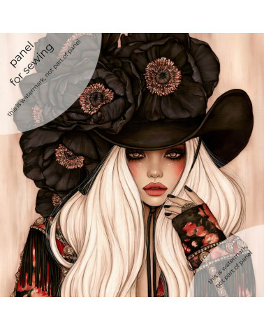 Gothic Cowgirl 03 – platinblondes Gothic-Cowgirl | Mamidu