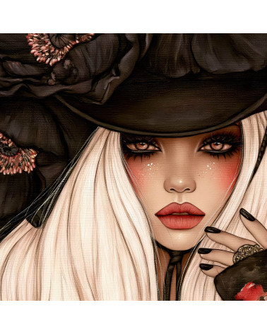 Gothic Cowgirl 03 – platinblondes Gothic-Cowgirl | Mamidu