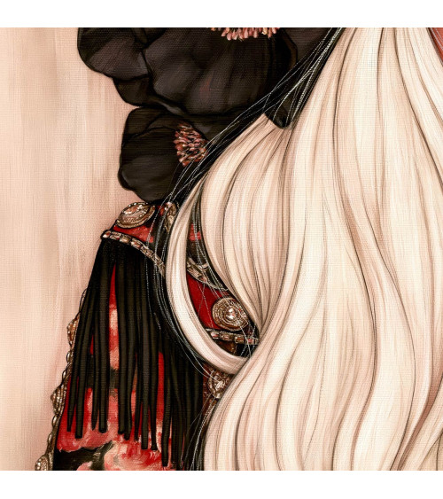 Gothic Cowgirl 03 – platinblondes Gothic-Cowgirl | Mamidu