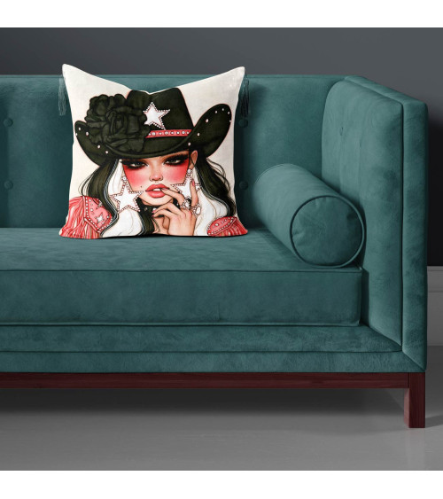 Gothic Cowgirl 04 – Cowgirl mit Sternhut | Mamidu
