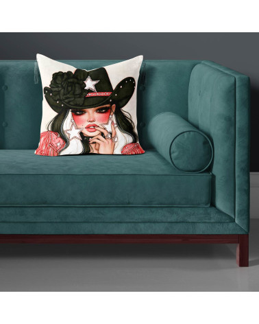 Gothic Cowgirl 04 – Cowgirl mit Sternhut | Mamidu