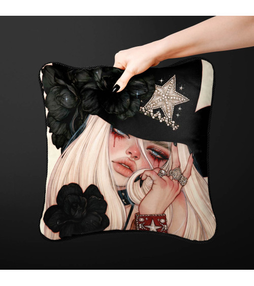 Gothic Cowgirl 05 – cowgirl with a crystal star | Mamidu