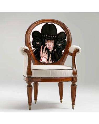 Gothic Cowgirl 06 – cowgirl with black roses | Mamidu