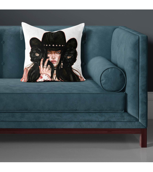 Gothic Cowgirl 06 – cowgirl with black roses | Mamidu