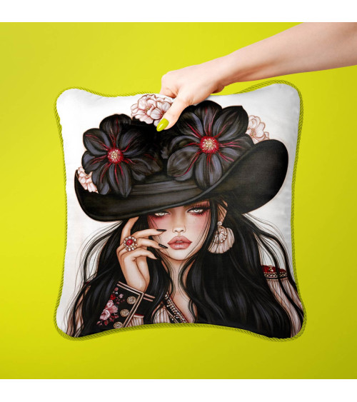 Gothic Cowgirl 07 – cowgirl in a wide black hat | Mamidu
