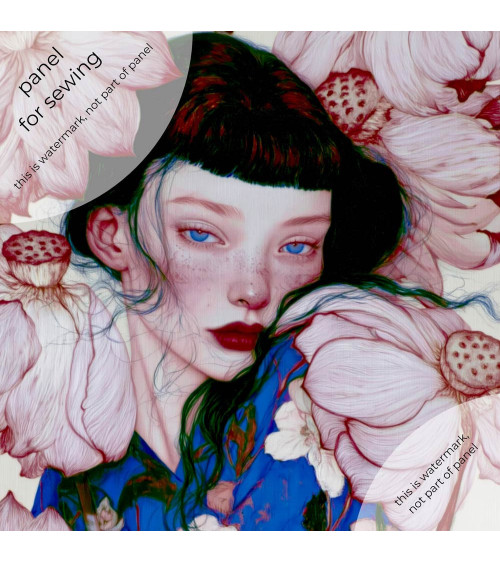 Indigo Muse 01 – dziewczyna w różowych piwoniach | Mamidu