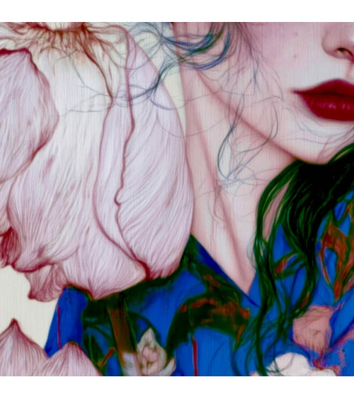Indigo Muse 01 – dziewczyna w różowych piwoniach | Mamidu