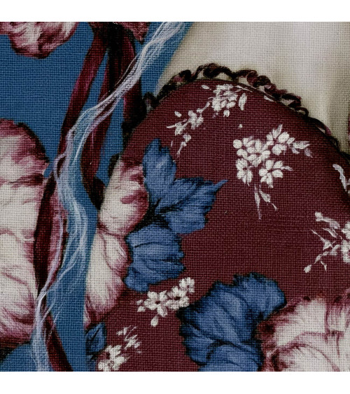 Indigo Muse 02 – white-haired girl in flowers | Mamidu