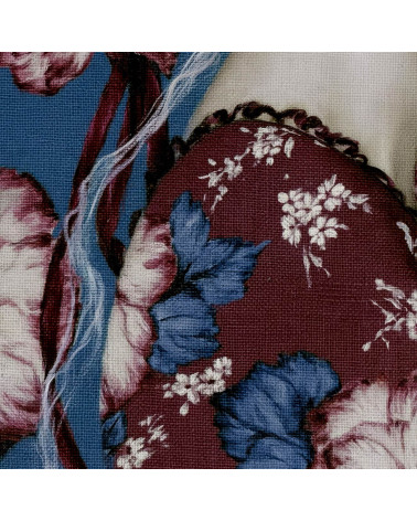 Indigo Muse 02 – white-haired girl in flowers | Mamidu