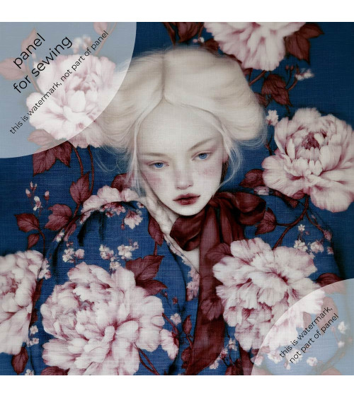 Indigo Muse 03 – Mädchen im Blumenmantel | Mamidu